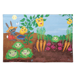 Time To Count-Garden Placemat