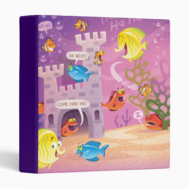 Time To Count-Under the Sea Binder (Front/Spine)