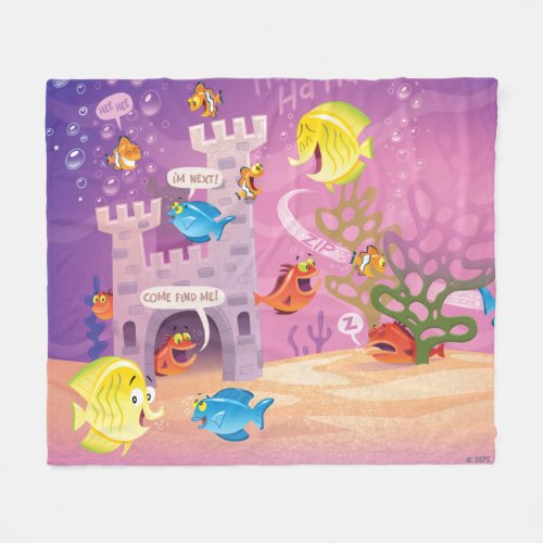 Time To Count_Under the Sea Fleece Blanket