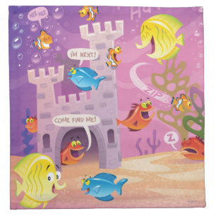 Time To Count-Under the Sea Napkin