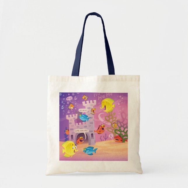 Time To Count-Under the Sea Tote Bag (Front)