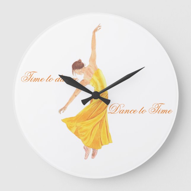 Time to Dance/Dance to Time Clock (Front)
