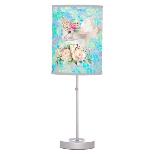 Time To Dream Magical Unicorn Kids Table Lamp