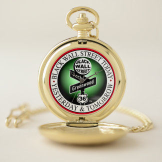 Time To Get Black to BU$INE$$ Pocket Watch