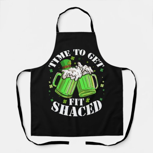 Time To Get Fit Shaced Saint Patrick_s Day Irish S Apron