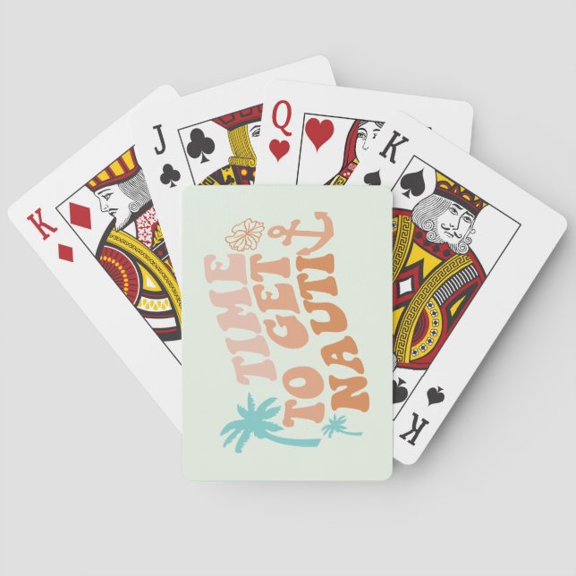 Time to Get Nauti Poker Cards (Back)