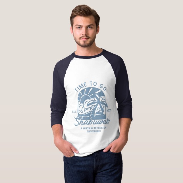 Time To Go Tee  (Front Full)
