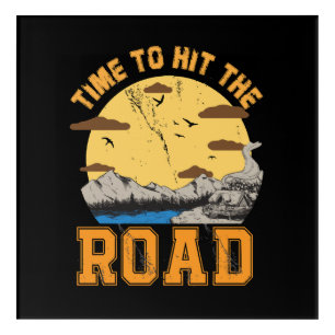 Time To Hit The Road Acrylic Print