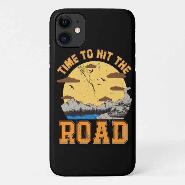 Time To Hit The Road  Case-Mate iPhone Case (Back)