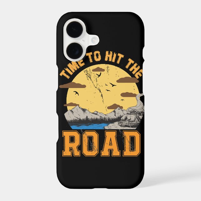Time To Hit The Road  Iphone Case (Back)