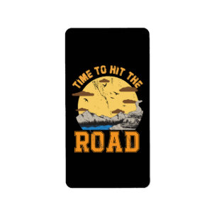 Time To Hit The Road  Label