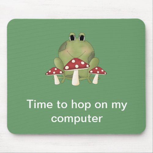 Time to hop on my computer Mousepad