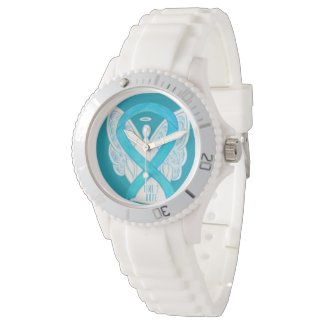 Time to Hope Turquoise Awareness Ribbon Watch