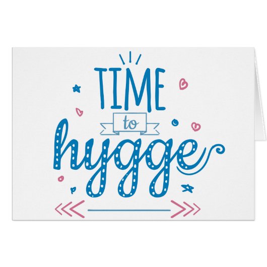 time to hygge cards (Front Horizontal)