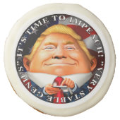 Time to Impeach, "Very Stable Genius" Sugar Cookie (Front)