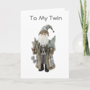 TIME TO MAKE NEW MEMORIES **TWIN** CHRISTMAS HOLIDAY CARD
