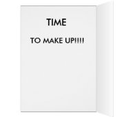 Time To Make Up! Meerkats Cards (Inside (Left))