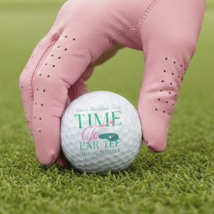 Time to Par-Tee Fun Golf Themed Bachelorette Balls