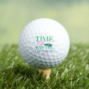 Time to Par-Tee – Fun Golf-Themed Bachelorette Golf Balls