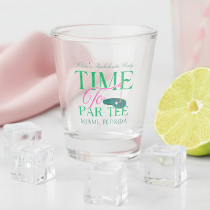 Time to Par-Tee Golf Bachelorette Shot Glass