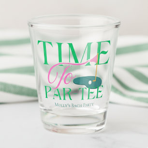 Time to Par-Tee Golf Bachelorette Shot Glass
