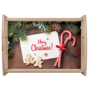 **TIME TO PARTY AT CHRISTMAS** SERVING TRAY