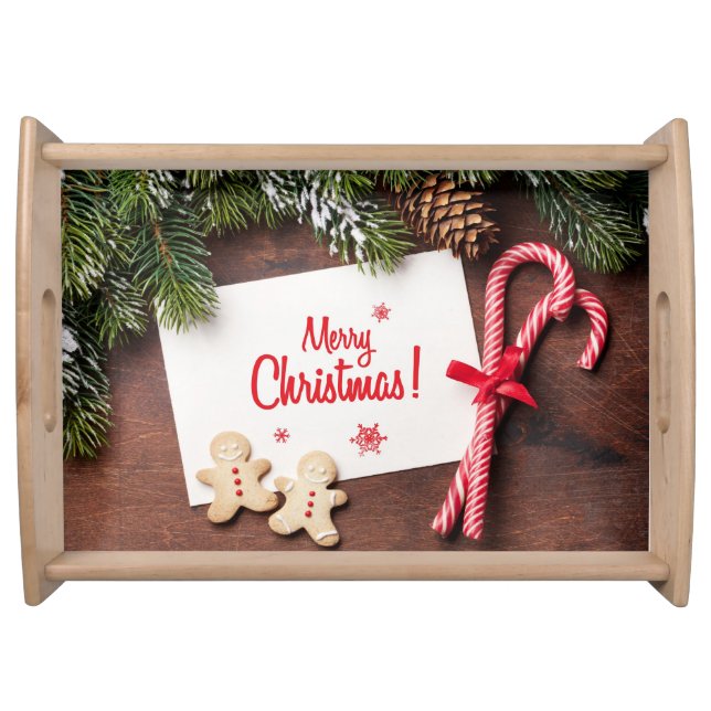 **TIME TO PARTY AT CHRISTMAS** SERVING TRAY (Front)