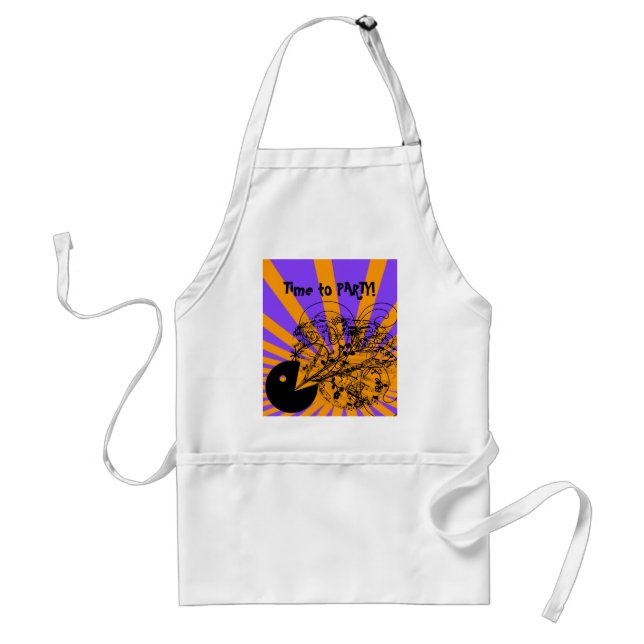 Time to Party - Customized Adult Apron (Front)