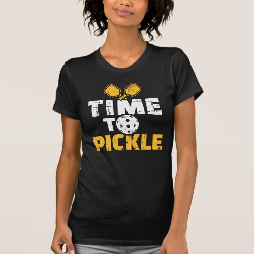 Time to pickle Pickleball T_Shirt