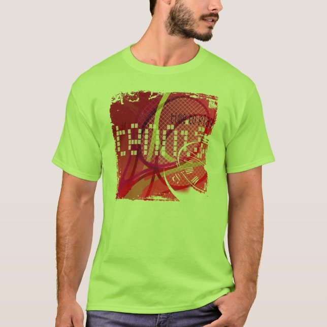 Time to Play Tennis T-Shirt (Front)