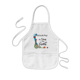 Time to Play with Daddy Kids' Apron
