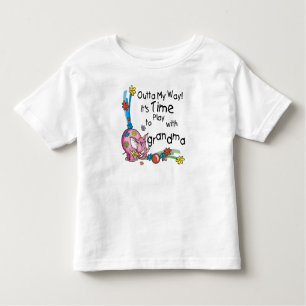 Time to Play with Grandma Toddler T-shirt