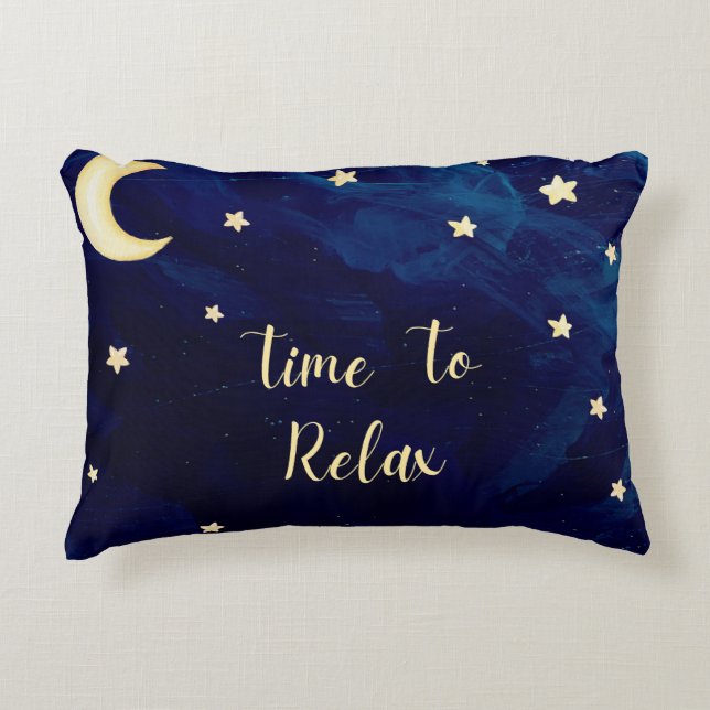 time to ralex accent pillow (Front)
