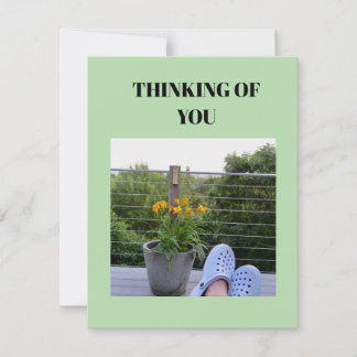 TIME TO RELAX AND ENJOY LIFE HOLIDAY CARD