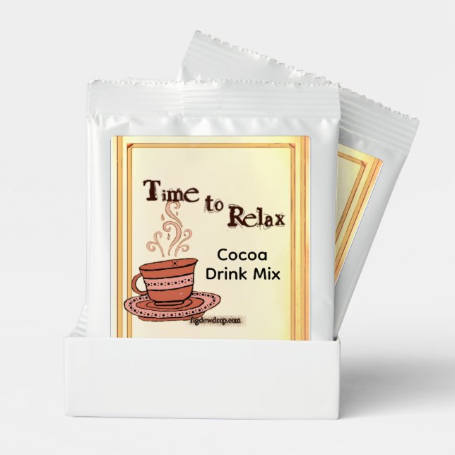 Time to Relax Beverage Cocoa Drink Mix (Pair)