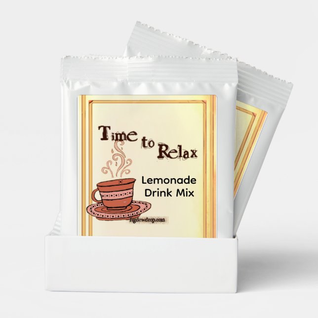 Time to Relax Beverage Lemonade Drink Mix (Pair)