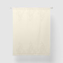 Time to Relax Cream Yellow Sheer Curtain Set