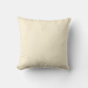 Time to Relax Cream Yellow Throw Pillow