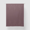 Time to Relax maroon-ed Sheer Curtain Set