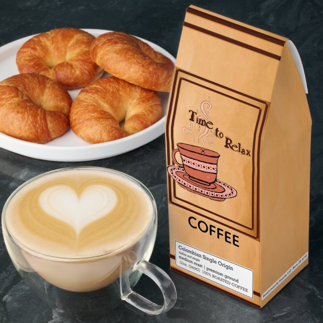 Time to Relax Roasted Coffee 12 oz Bag (Breakfast)
