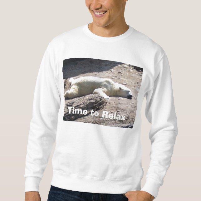 Time to Relax Sweatshirt (Front)