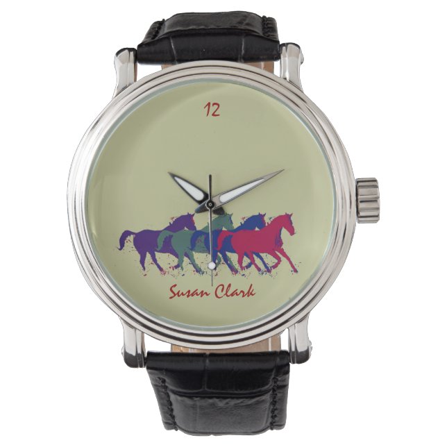 time to ride a horse watch (Front)