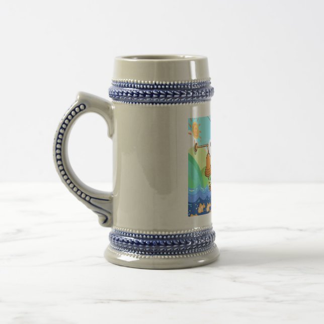 Time to Ring The Bell Beer Stein (Left)