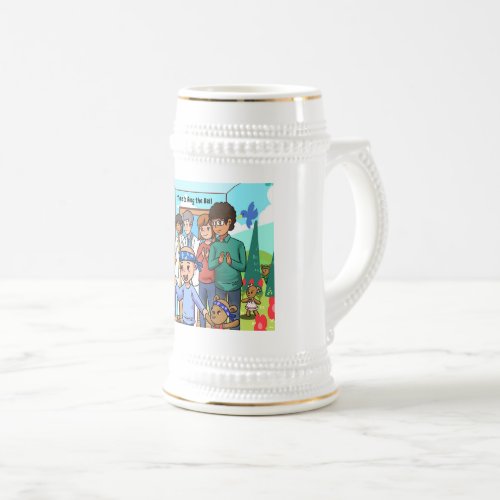 Time to Ring The Bell Beer Stein