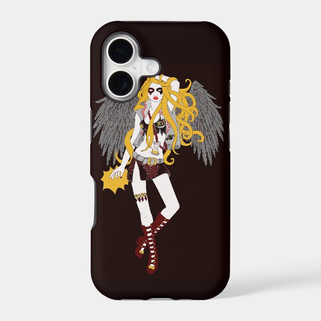 Time to Rock Iphone Case (Back)