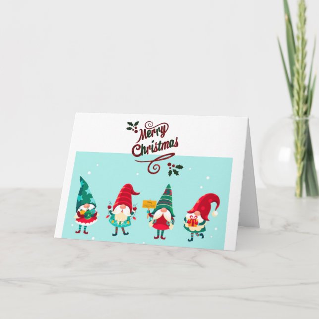 TIME TO SAY **MERRY CHRISTMAS** TO YOU! HOLIDAY CA (Front)