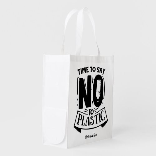 Time to say no to plastic grocery bag