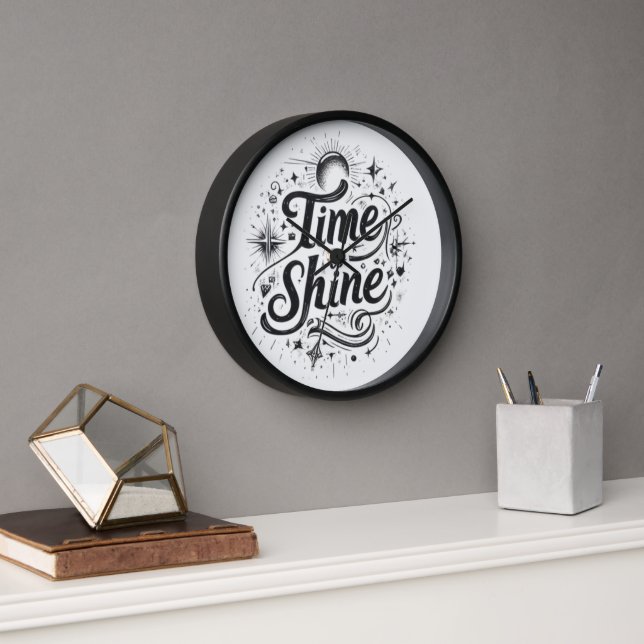 Time to Shine Clock (Office)