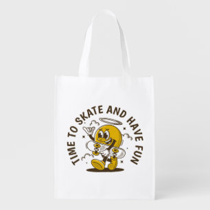 Time to skate grocery bag