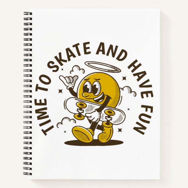 Time to skate notebook (Front)